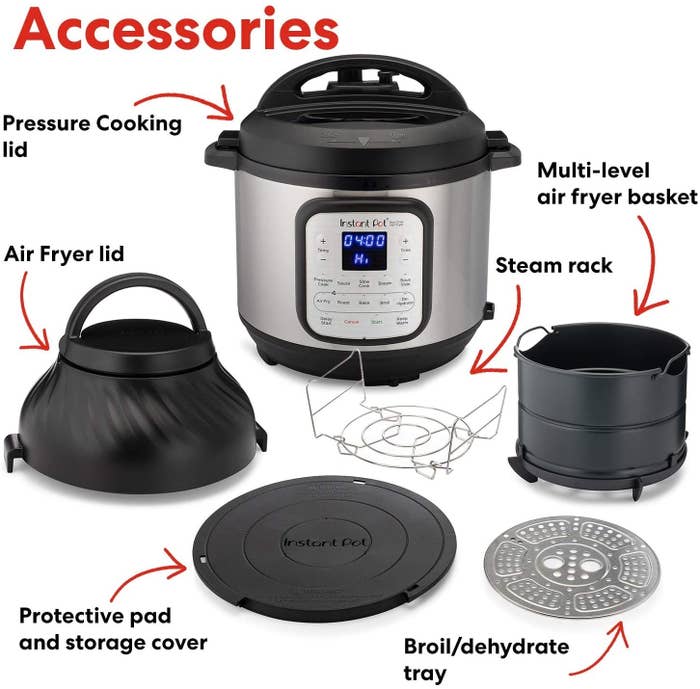the Instant Pot, accessories