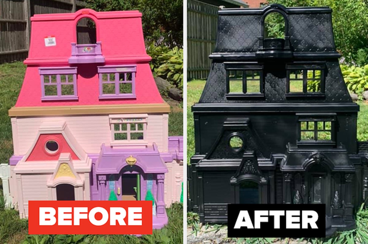 Haunted Dolls House Transformation - diy Thought
