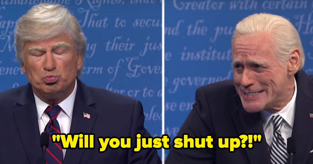 Biden saying, &quot;Will you just shut up?&quot;