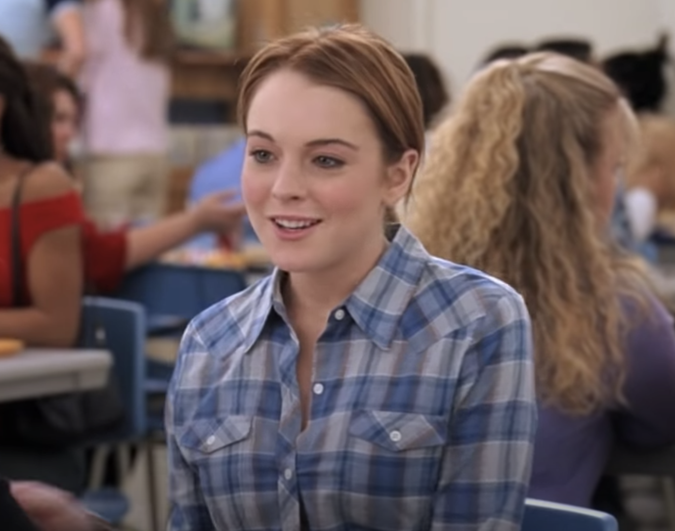 Lindsay Lohan in Mean Girls