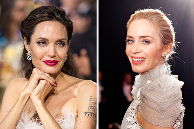 Angelina Jolie and Emily Blunt
