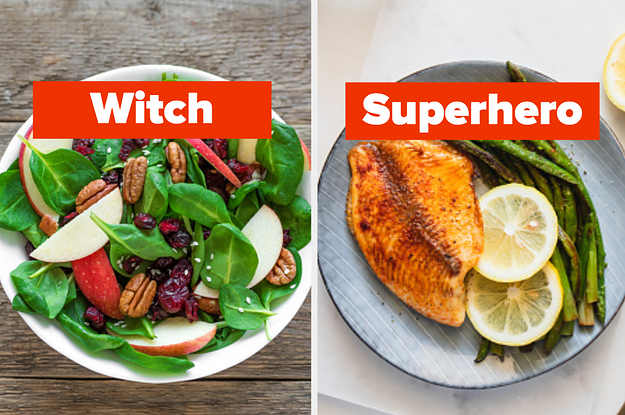 Eat A Bunch Of Food And We'll Reveal If You're A Witch Or A Superhero