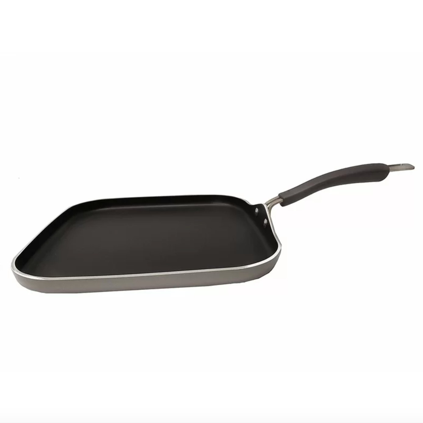 The griddle in gray and black