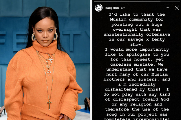 Rihanna pede desculpas a muçulmanos após desfile da Savage x Fenty. Entenda