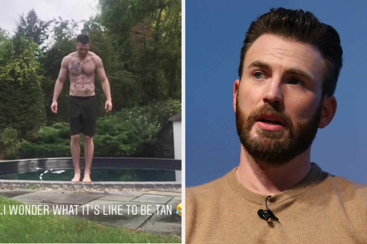 Chris Evans' Chest Is Covered In Tattoos And Why Didn't Anyone Ever