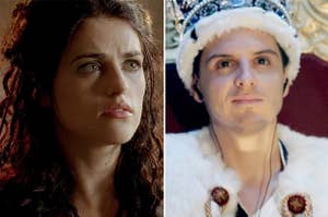 Morgana from "Merlin" and Moriarty from "Sherlock"