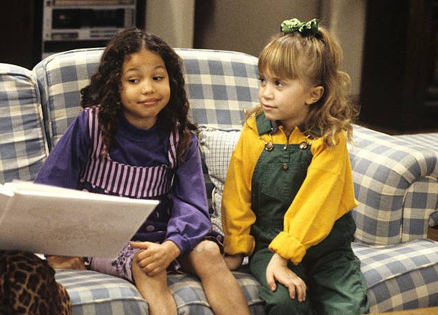 Denise and Michelle on Full House