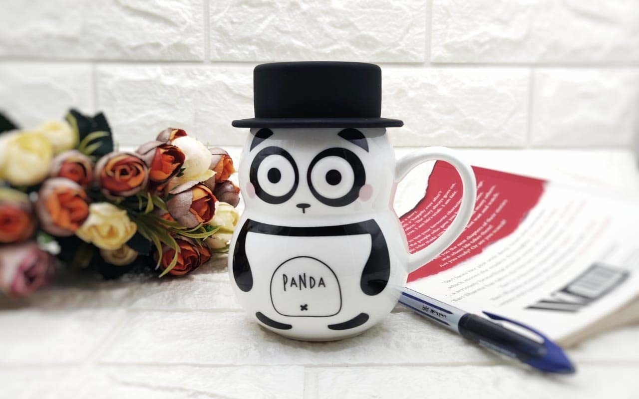 A panda mug