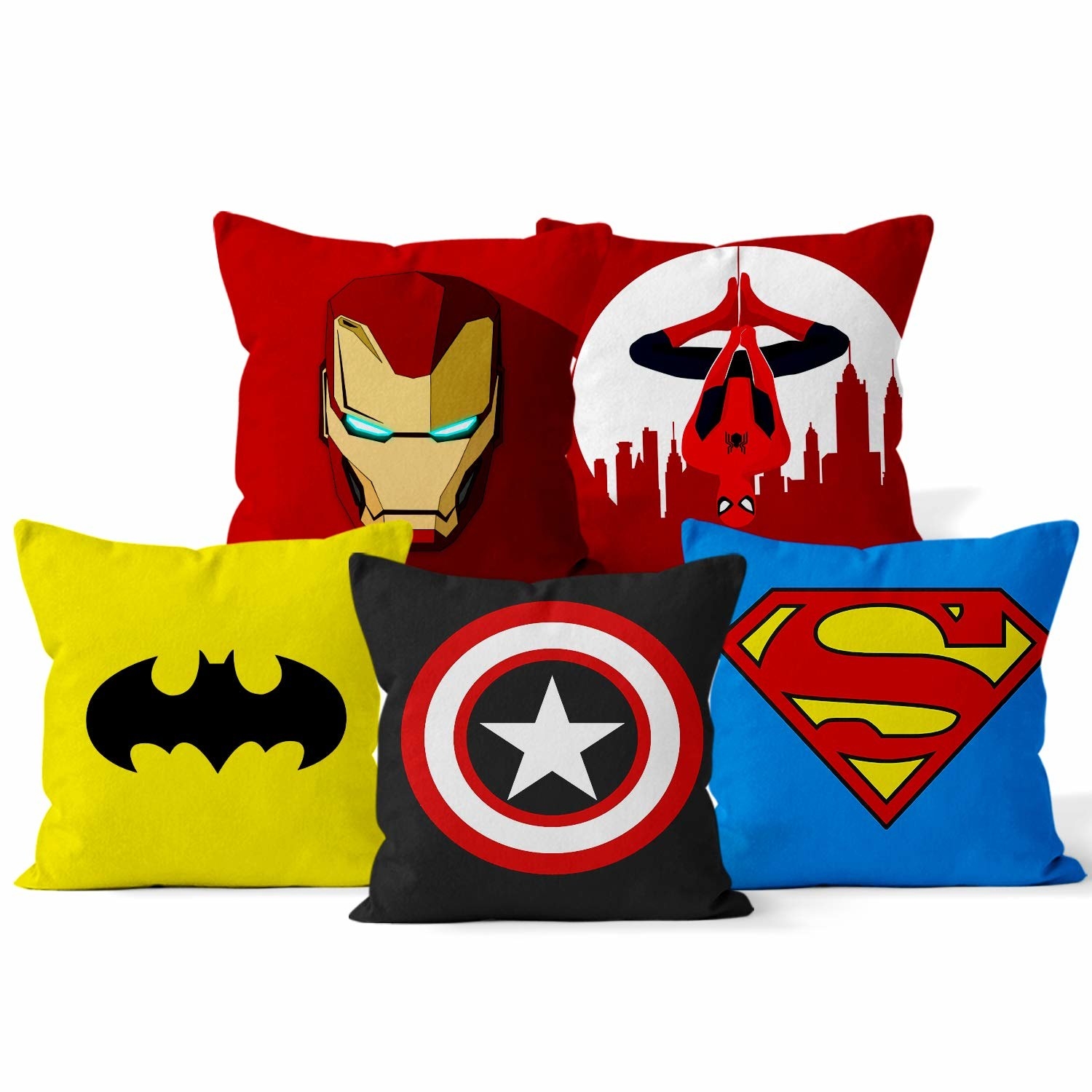 Personalised Superhero Pillowcase Printed Children Gift Custom Print  New 