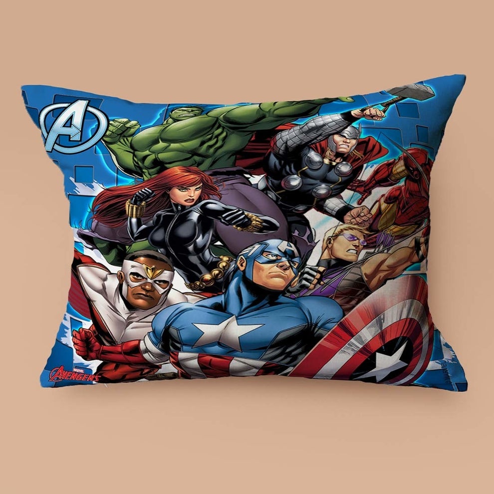 15 Superhero-Themed Pillow Covers To Give A Space A Funky Makeover This ...