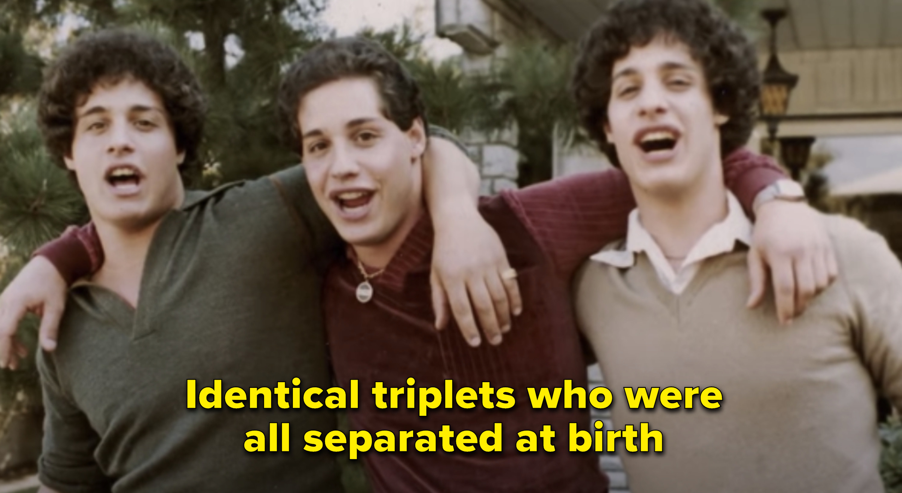 Bobby Shafran and his two brothers in their late teens