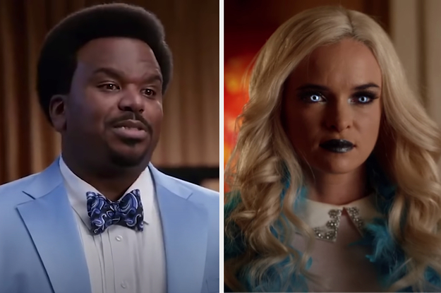 Doug from Brooklyn Nine-Nine and Killer Frost from The Flash