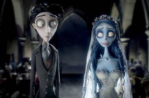 Victor and Emily from Corpse Bride