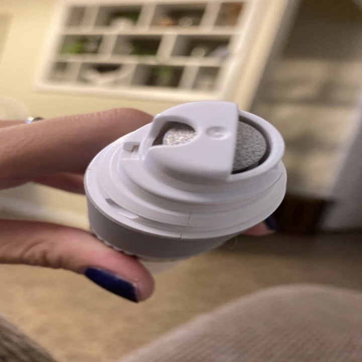 the top buffer part of a nail buffer tool