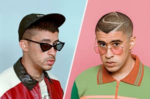 Bad Bunny being cool and extremely attractive 