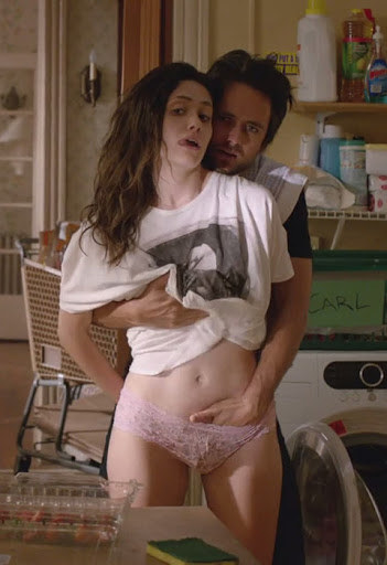 An intimate scene from &quot;Shameless&quot; featuring Emmy Rossum and Justin Chatwin