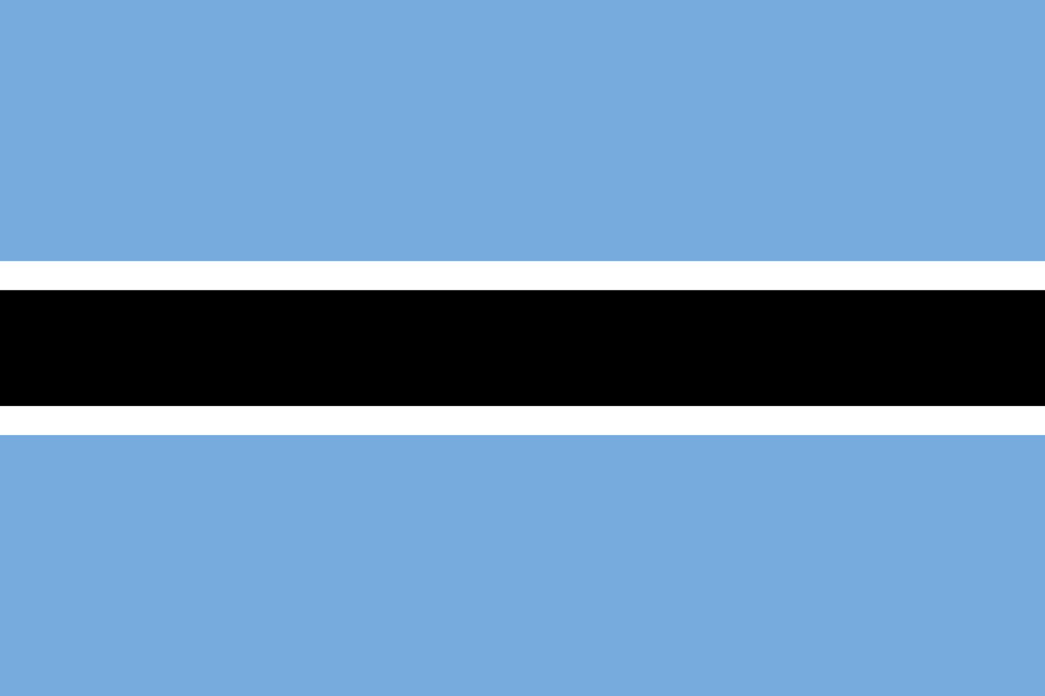 flag of Botswana