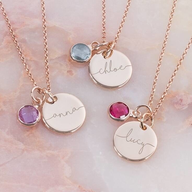 Not on the on sale high street name necklace