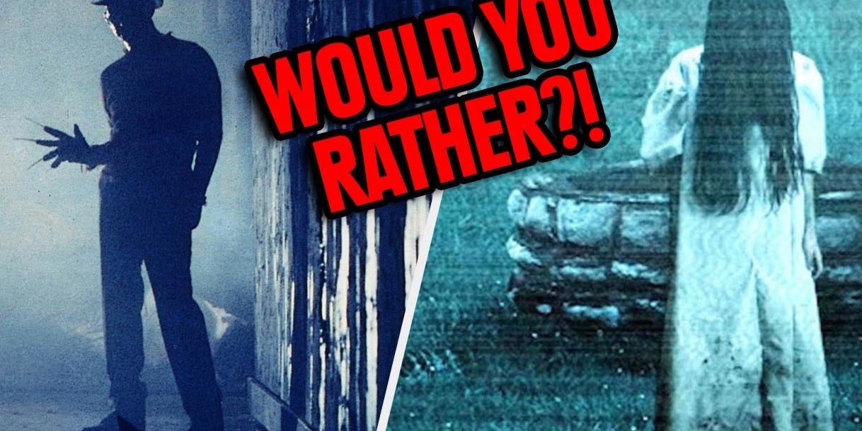 This Is The Hardest Game Of Would You Rather For Horror Film Fans