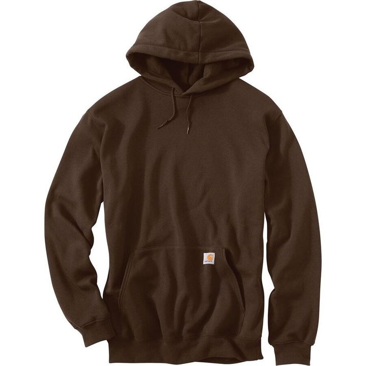 the hoodie in chocolate brown 