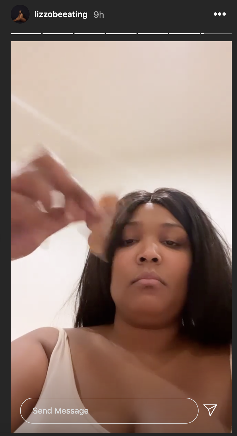 Lizzo Films Herself Struggling to Remove Days-Old Nipple Pasty