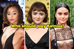 Amandla Stenberg, Maisie Williams, Camila Mendes and the question: who should play Katniss?