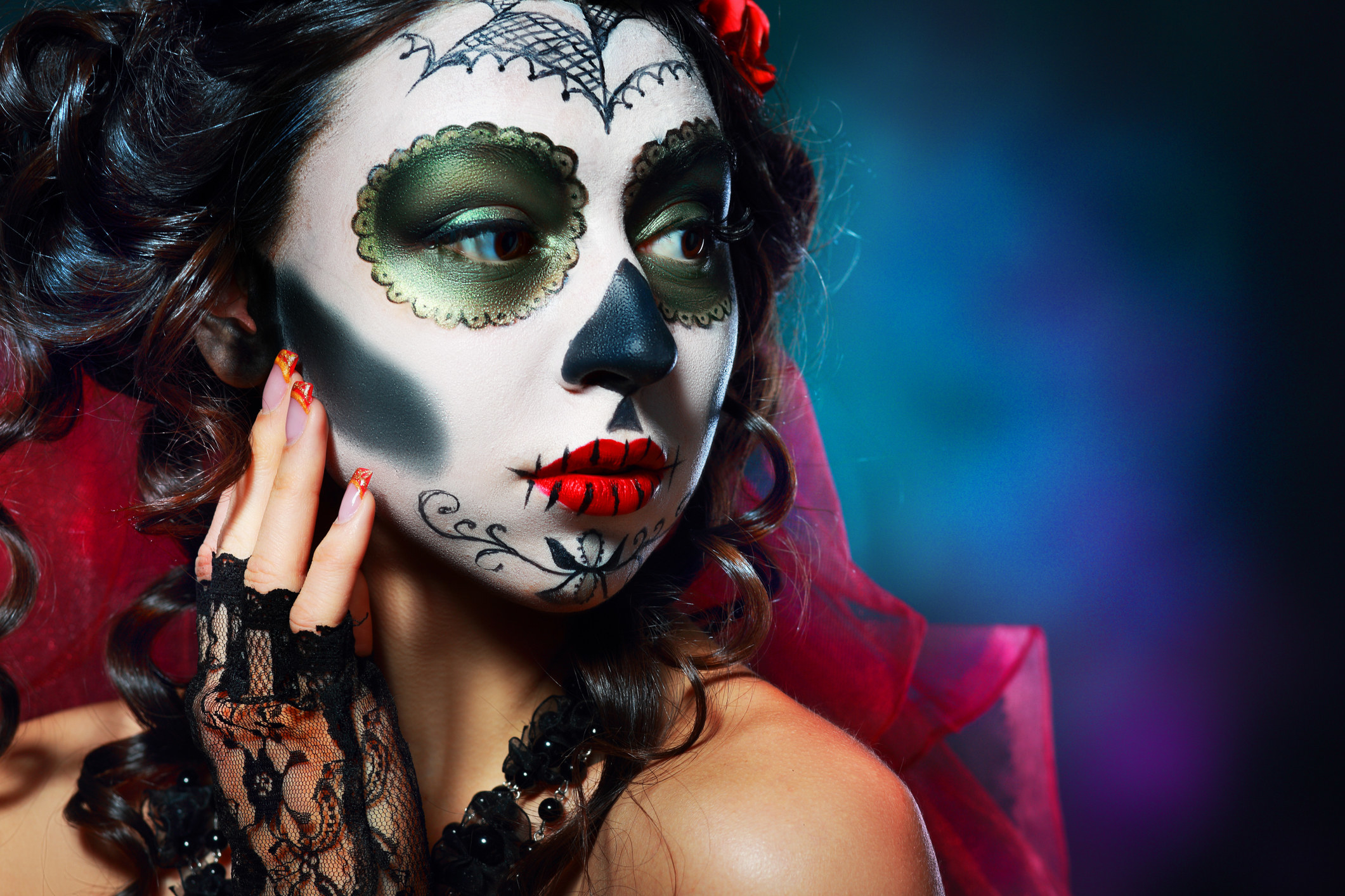 dia de los muertos makeup