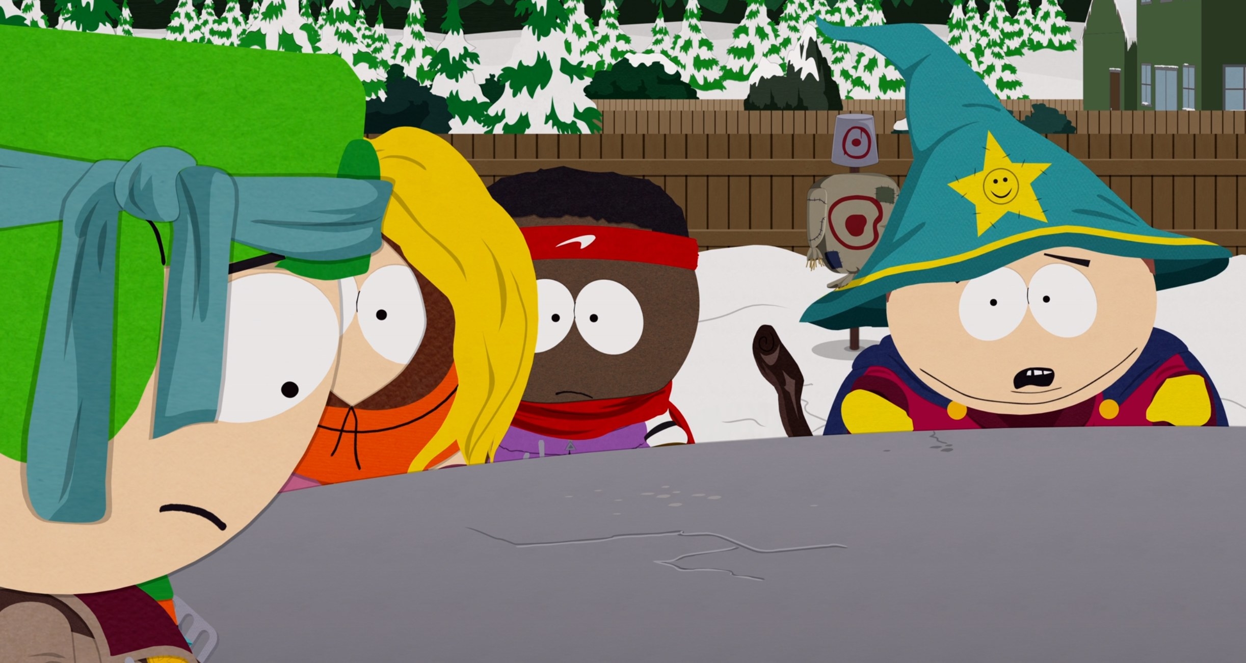 Wizard Cartman pleads with Kyle