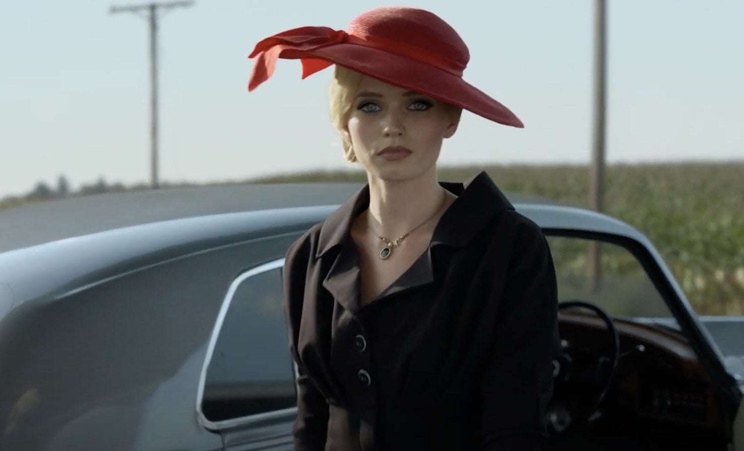 A portrait of Christina from the series.