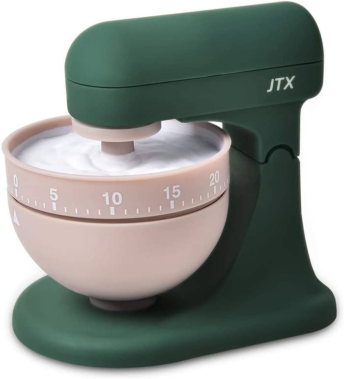 kitchen timer shaped like a standup kitchen mixer