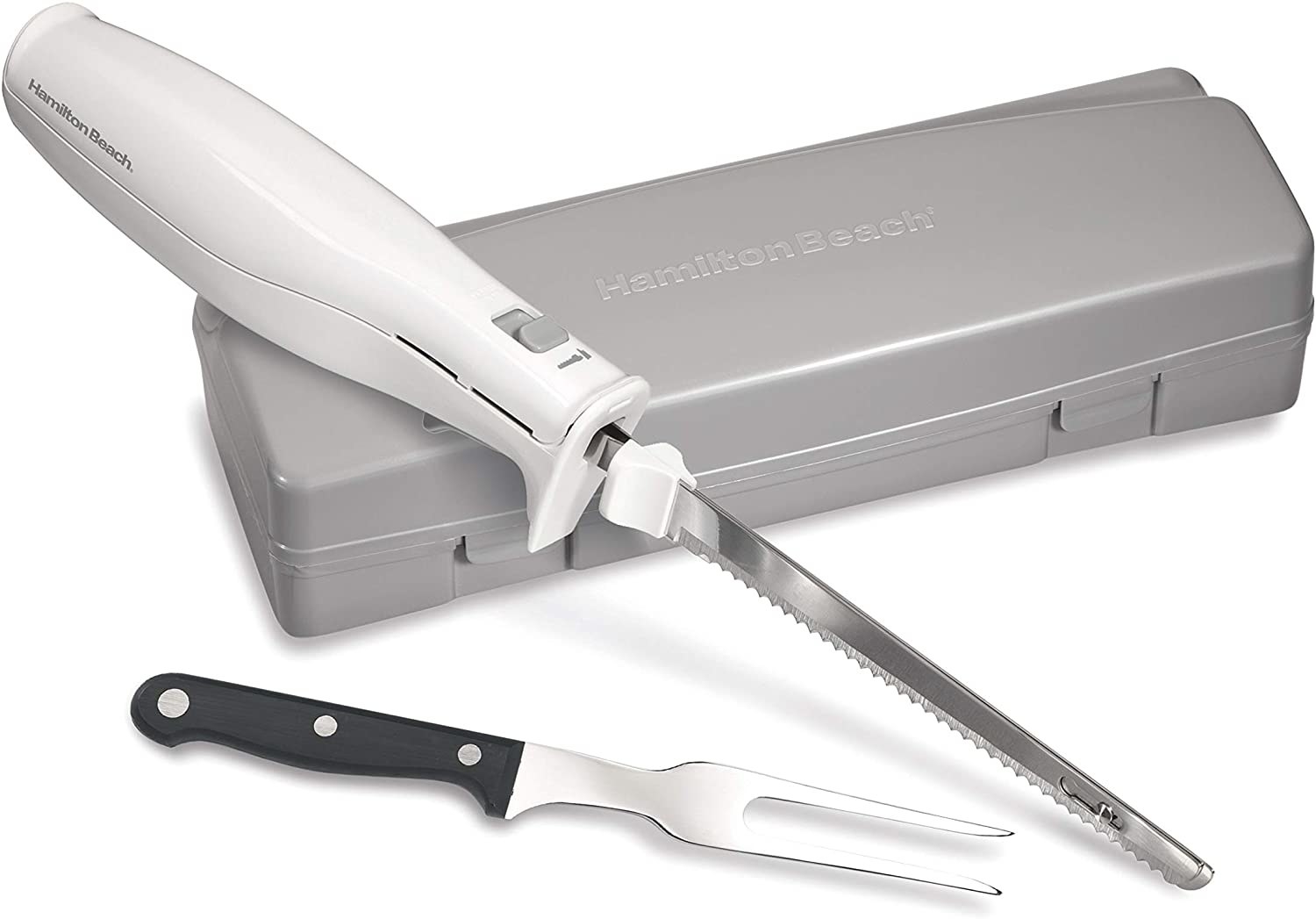 the electric knife, carrying case