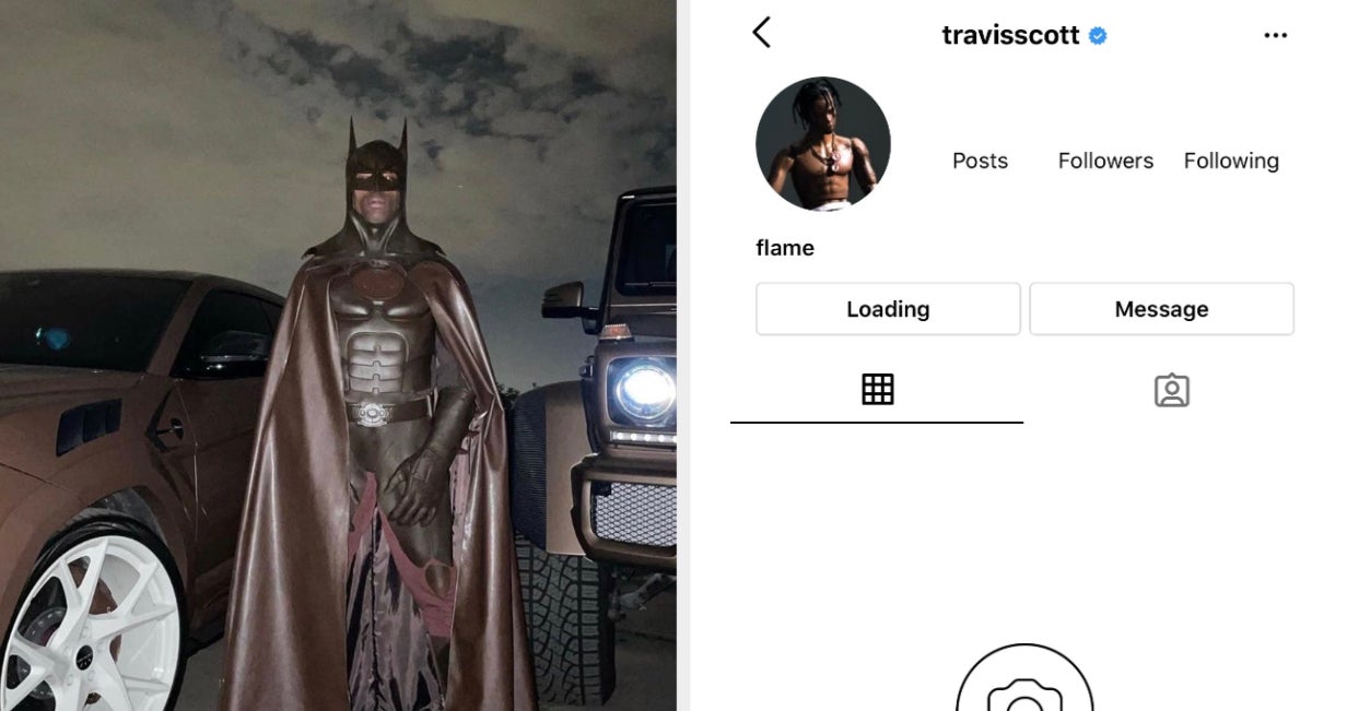 Travis Scott Deleted His Instagram Over Batman Costume Real Raw News Today Travis Scott Deleted His Instagram Over Batman Costume Real Raw News Today