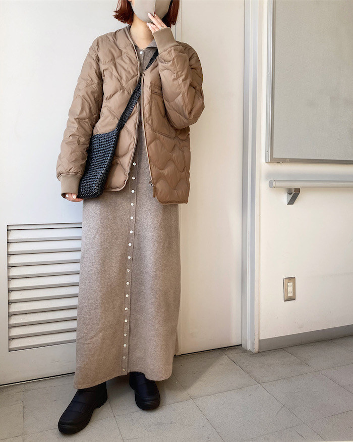 ふわふわの着心地が好き♡ZARAの「ニットポロワンピ」がめっちゃ