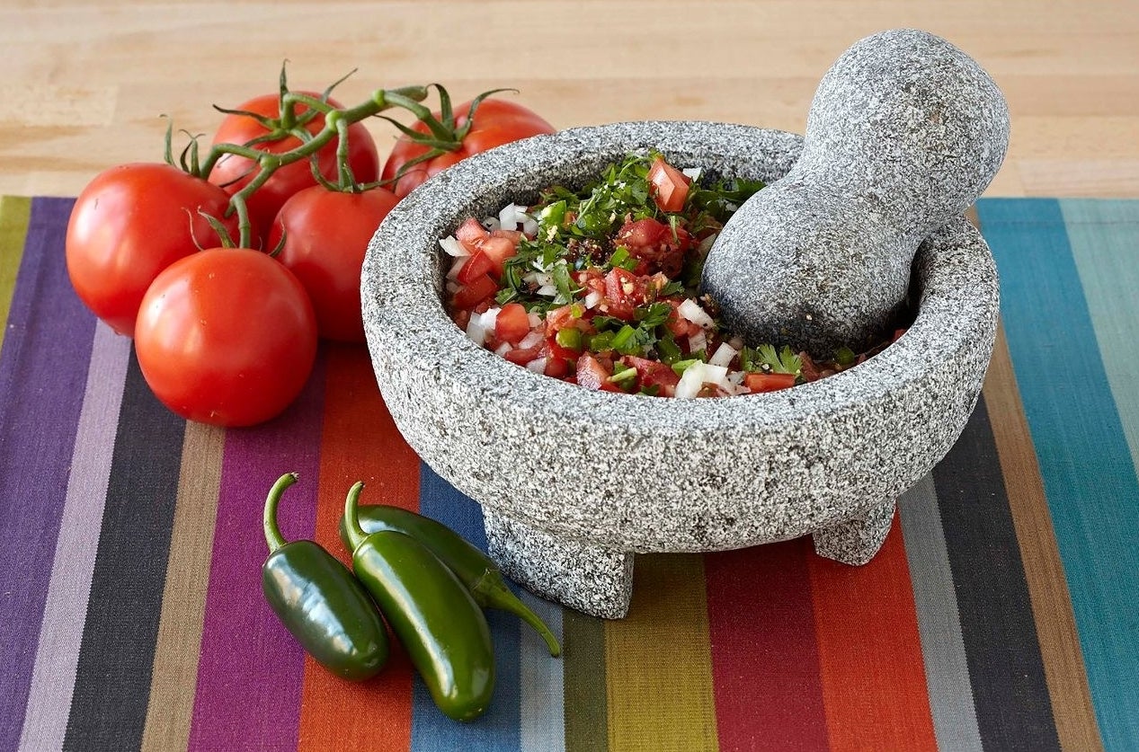 Granite molcajete