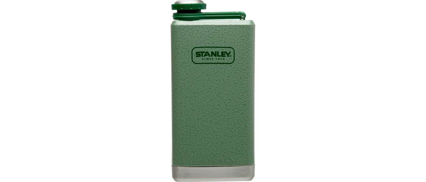 80z adventure flask in green