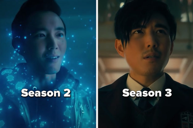 Ben from season 2 of "Umbrella Academy" and Ben from season 3