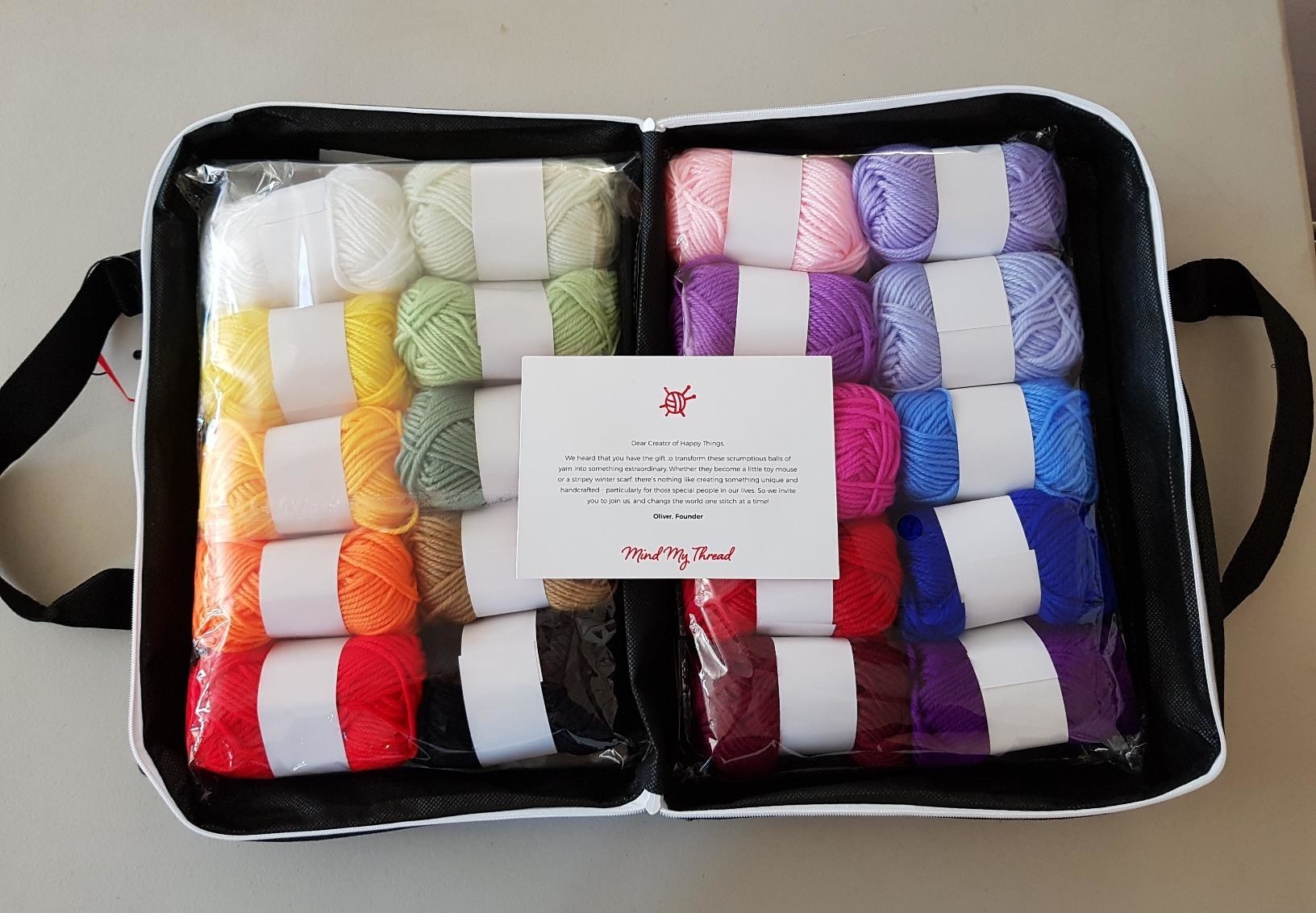 reviewer image of the crochet kit