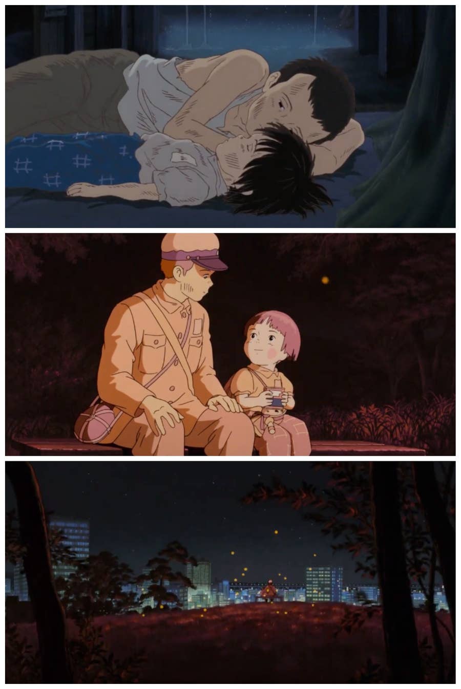 Grave Of The Fireflies Ending ( English subtitles ) 