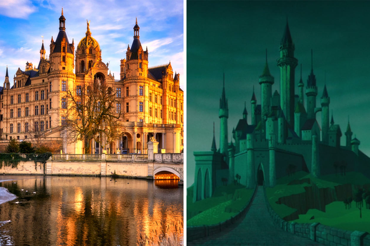 Preferirías vivir en el castillo versión Disney o en el de la vida real?