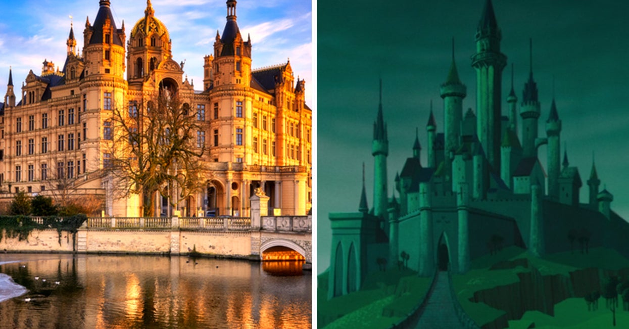 ¿Preferirías vivir
 en el castillo versión Disney o en el de la vida real?