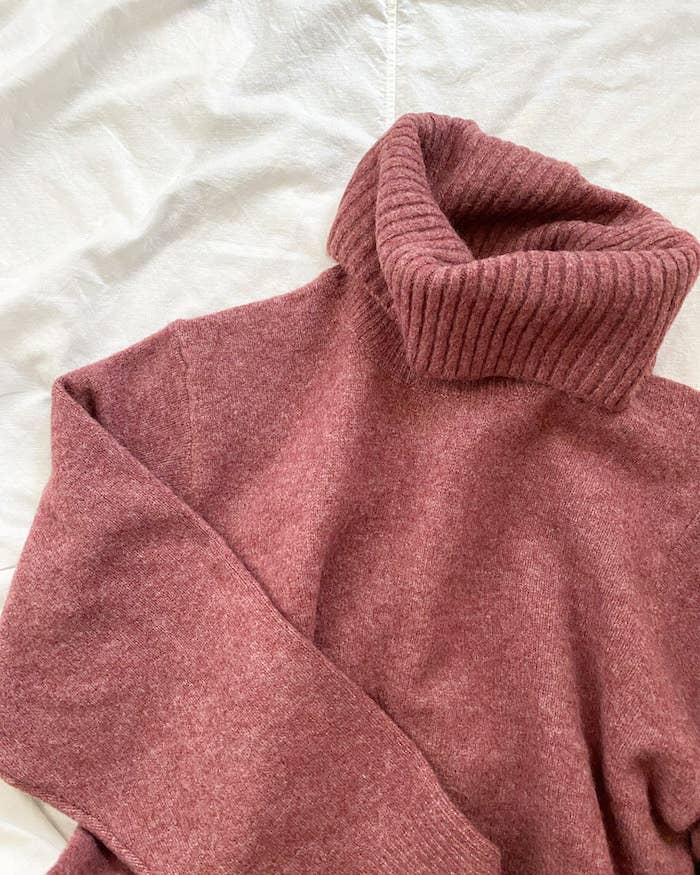 どこから見てもかわいい ユニクロの ニットワンピ 楽ちんなのにオシャレなんです