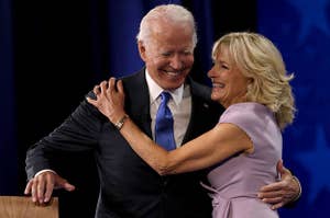 Joe and Jill Biden. 