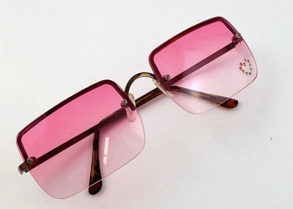 small rectangular frame sunglassees