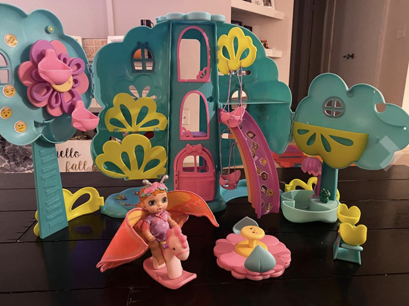 The treehouse playset