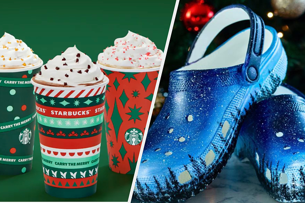 Design A Pair Of Crocs And We'll Reveal Which Starbucks Holiday Drink You Should Order