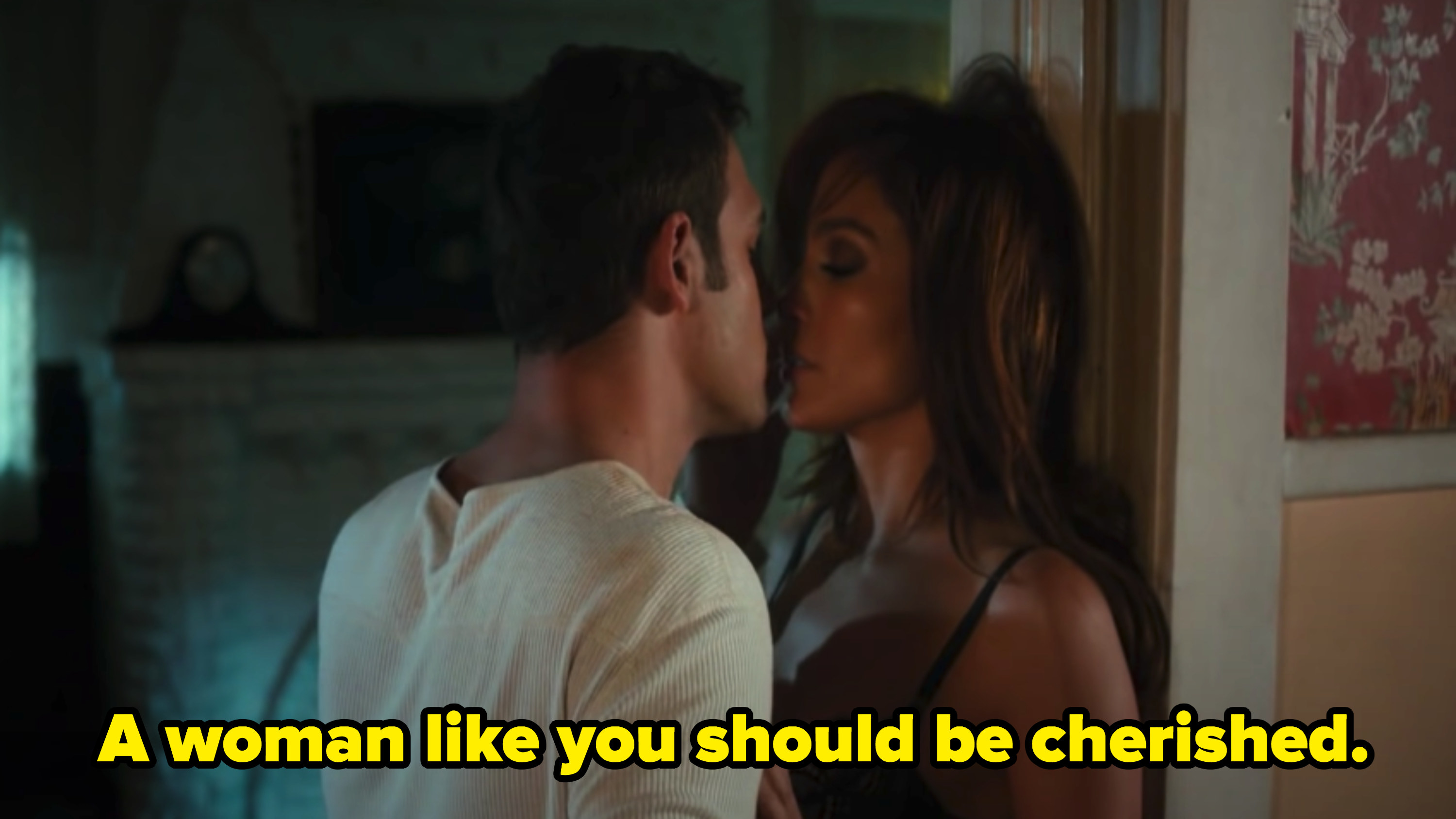 Noah seducing Claire for the first time in &quot;The Boy Next Door&quot;