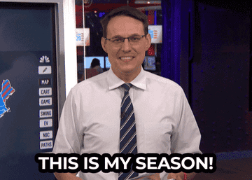 GIF of Steve saying, &quot;This is my season!&quot;