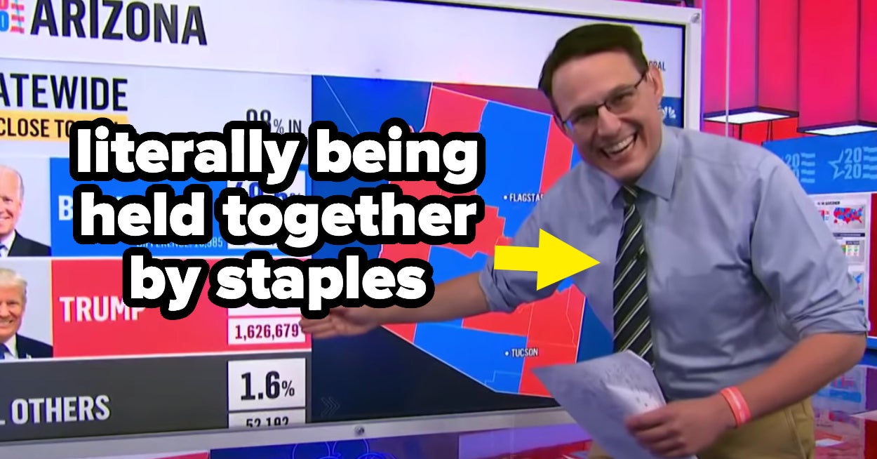 Steve Kornacki Held Us And His Tie Together During Election Week