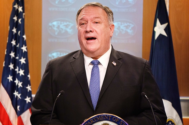 Mike Pompeo Loves To Preach About Peaceful Transitions Of Power — When It’s Happening In Other Countries