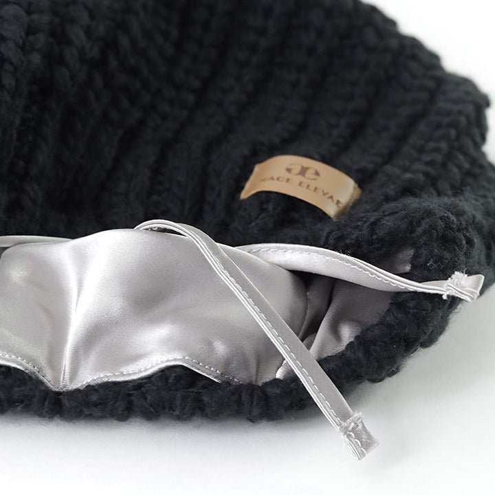 detail of silky lining